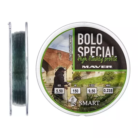 Волосінь Smart Bolo Special 150m 0.165mm 2.96kg, Диаметр: 0.17mm, Размотка: 150m, фото 